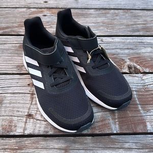 Adidas Unisex-Kids Duramo 10 Running Shoes Size 3 Black NWT